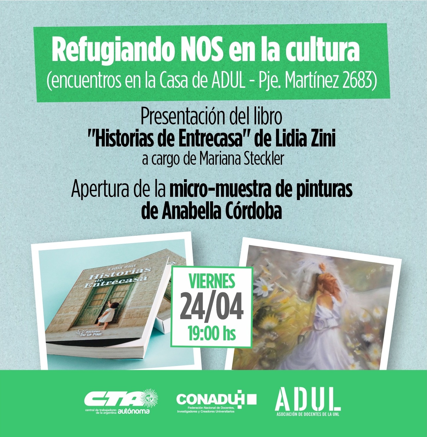 Refugiando NOS en la cultura