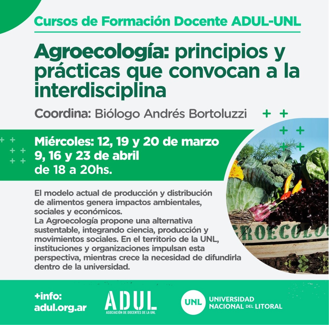 Curso sobre Agroecología