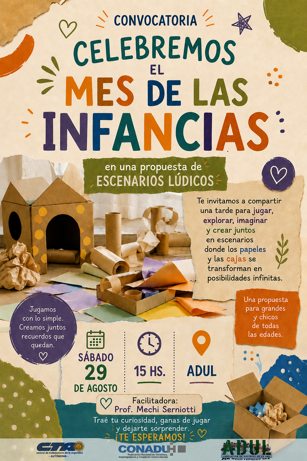 Festejamos el mes de las infancias en ADUL