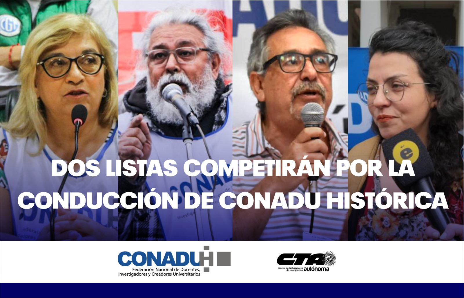 Elecciones en CONADU Histórica