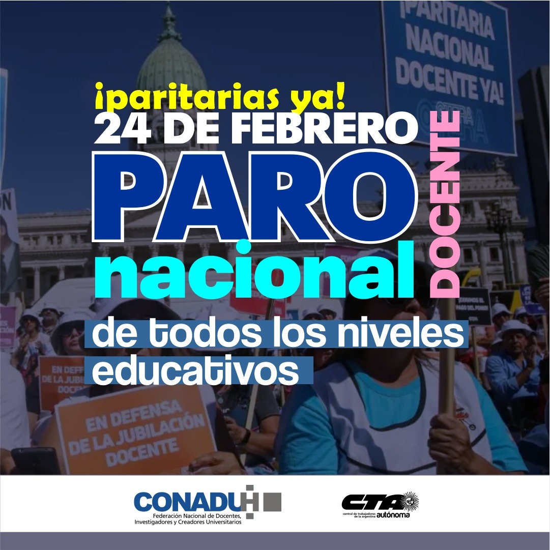 Paro Nacional Docente