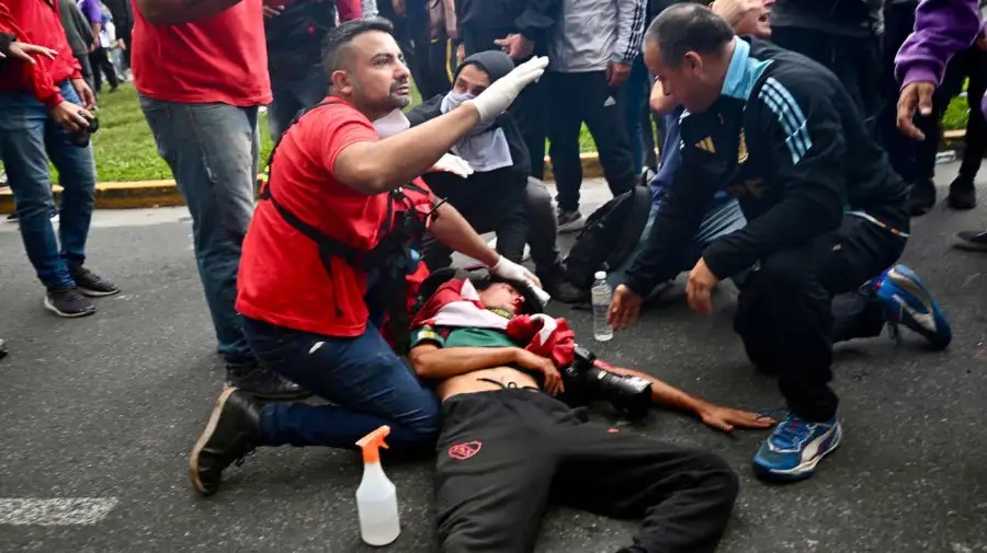 Repudiamos la brutal represión contra el Jubilazo