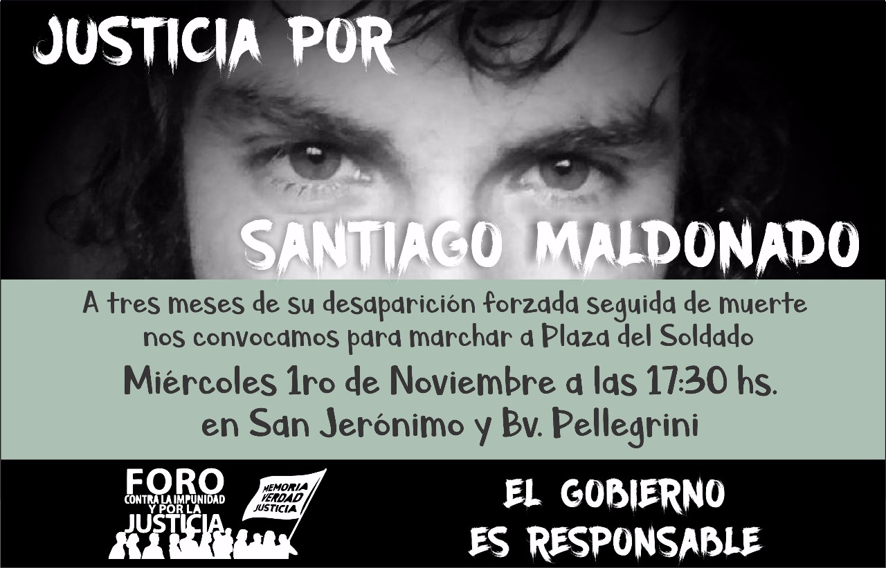 Justicia por Santiago Maldonado