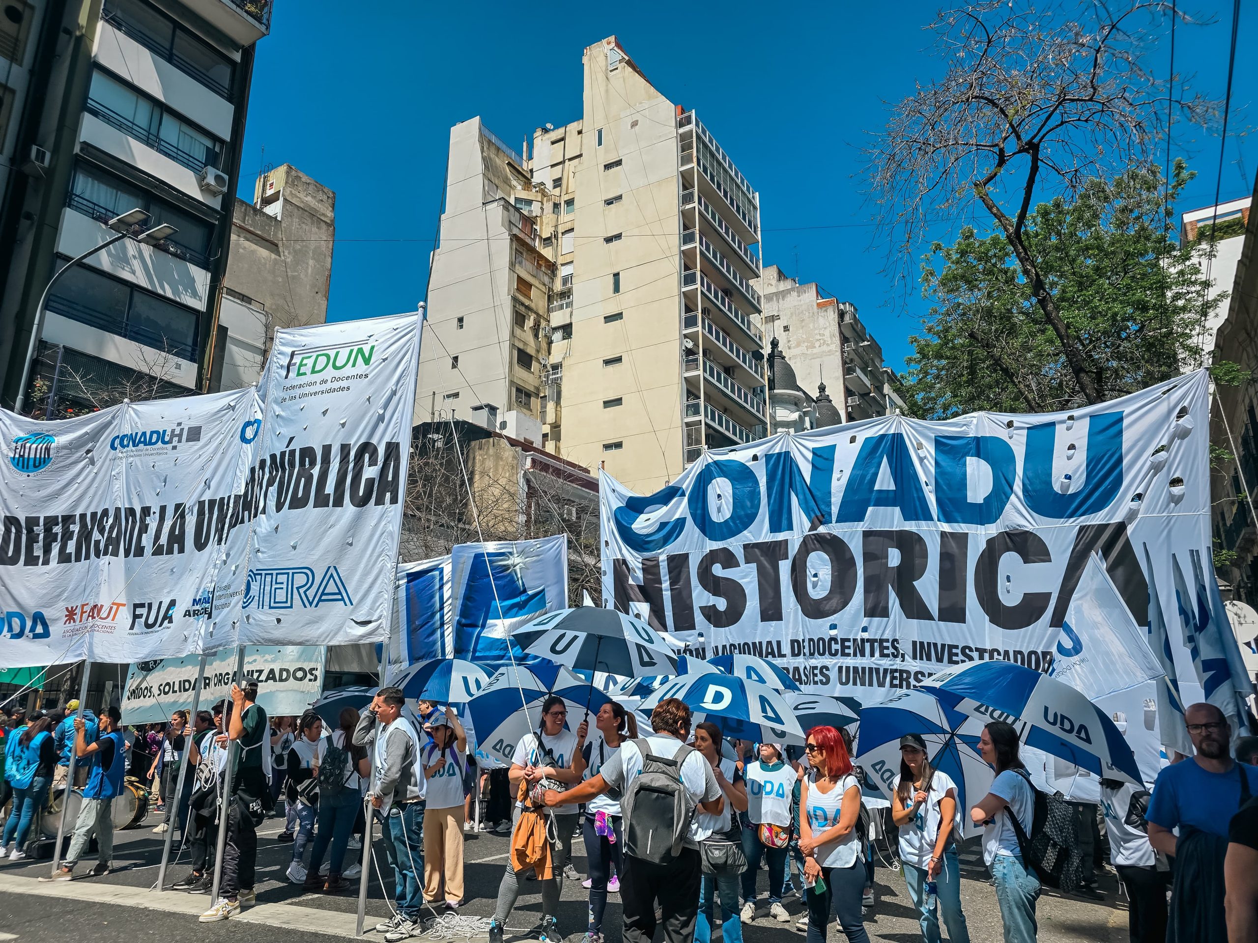 Comenzó la marcha en CABA