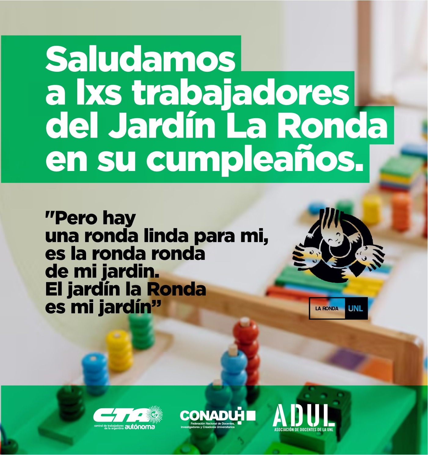 Saludamos a lxs trabajadorxs del La Ronda