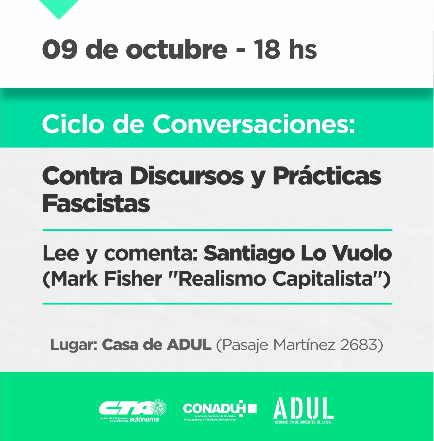 Contra discursos y prácticas fascistas