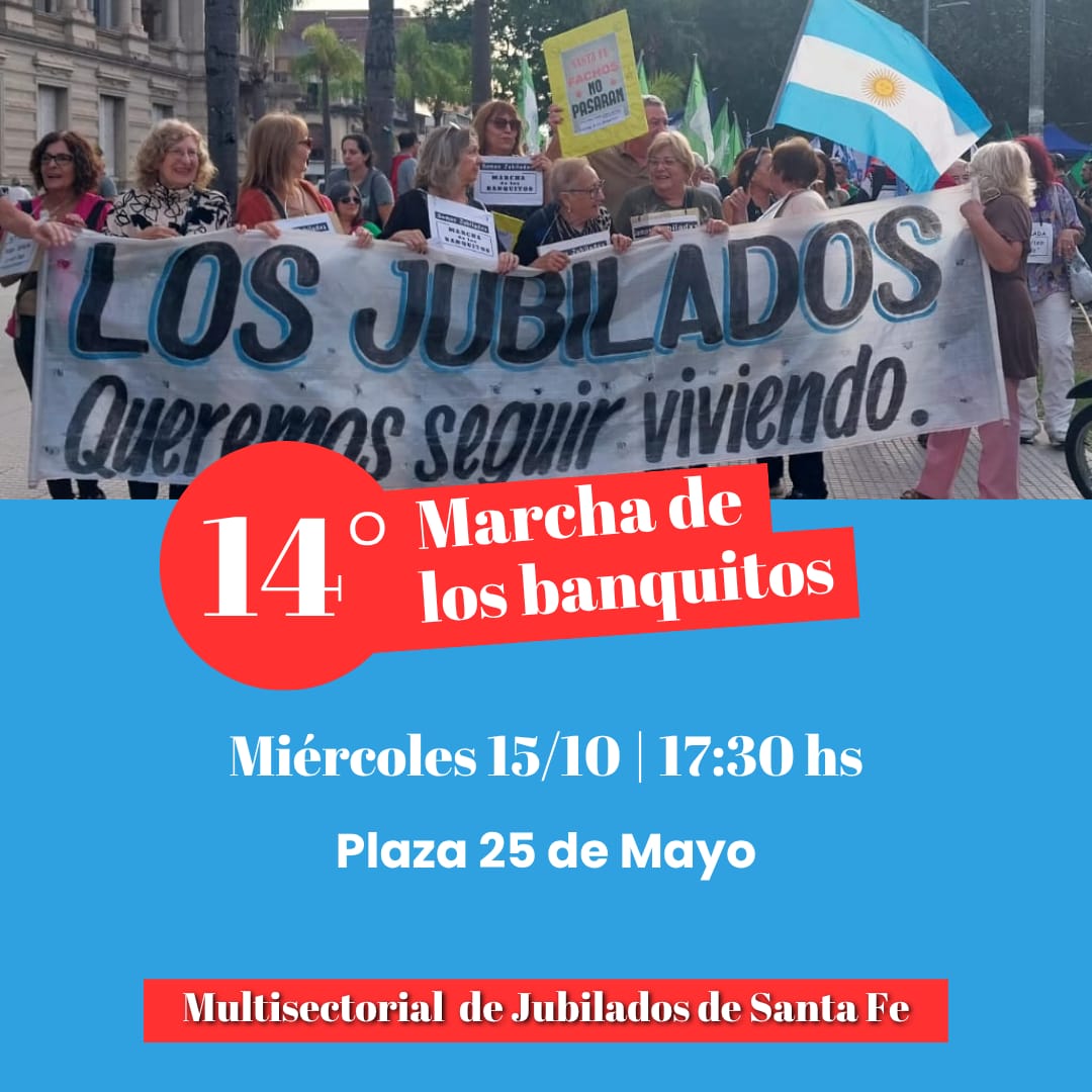14° Marcha de los banquitos