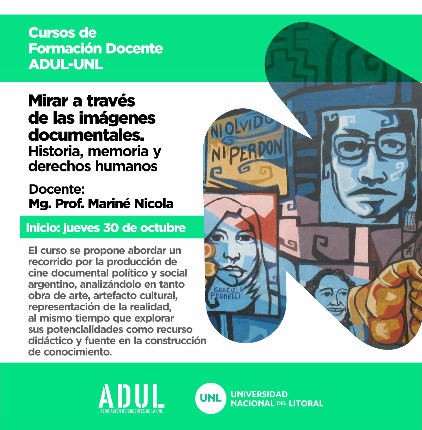 Nuevo Curso Gratuito de Formación Docente ADUL-UNL