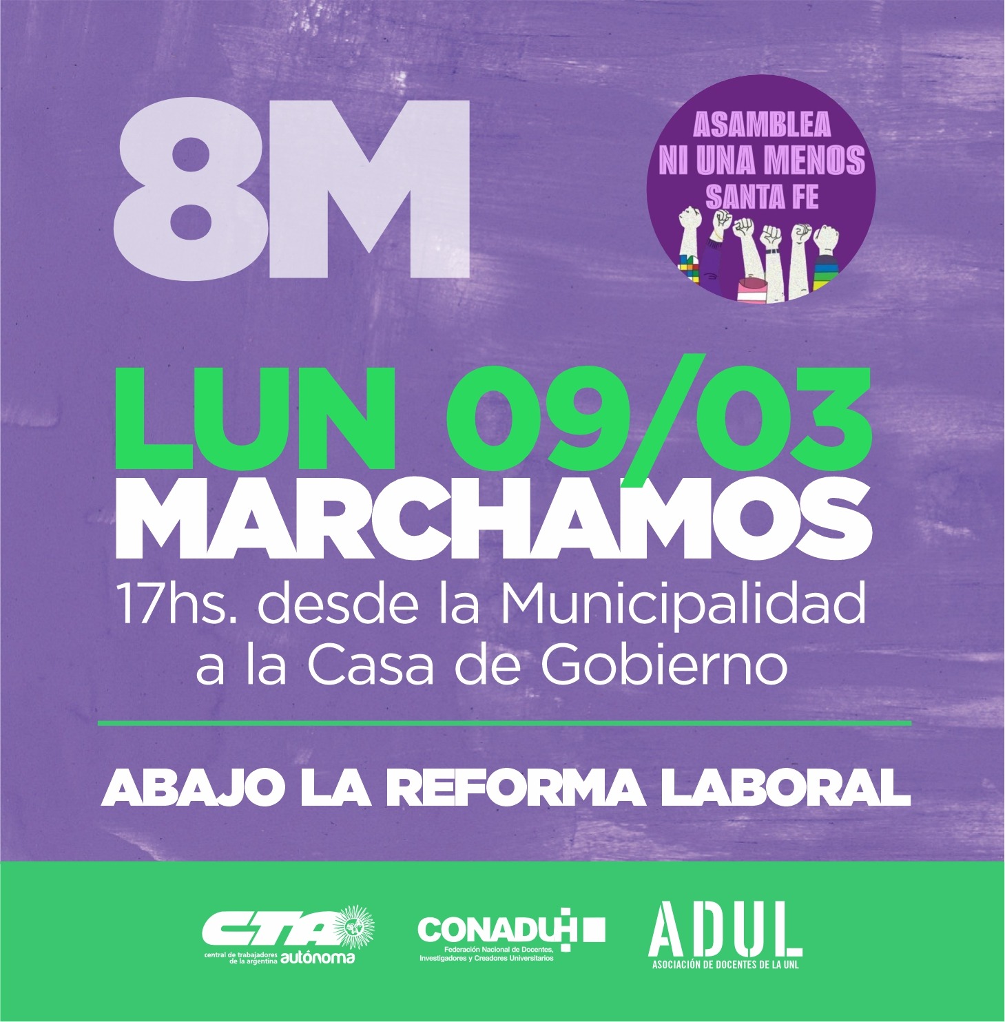 ¡Este 8M marchamos!