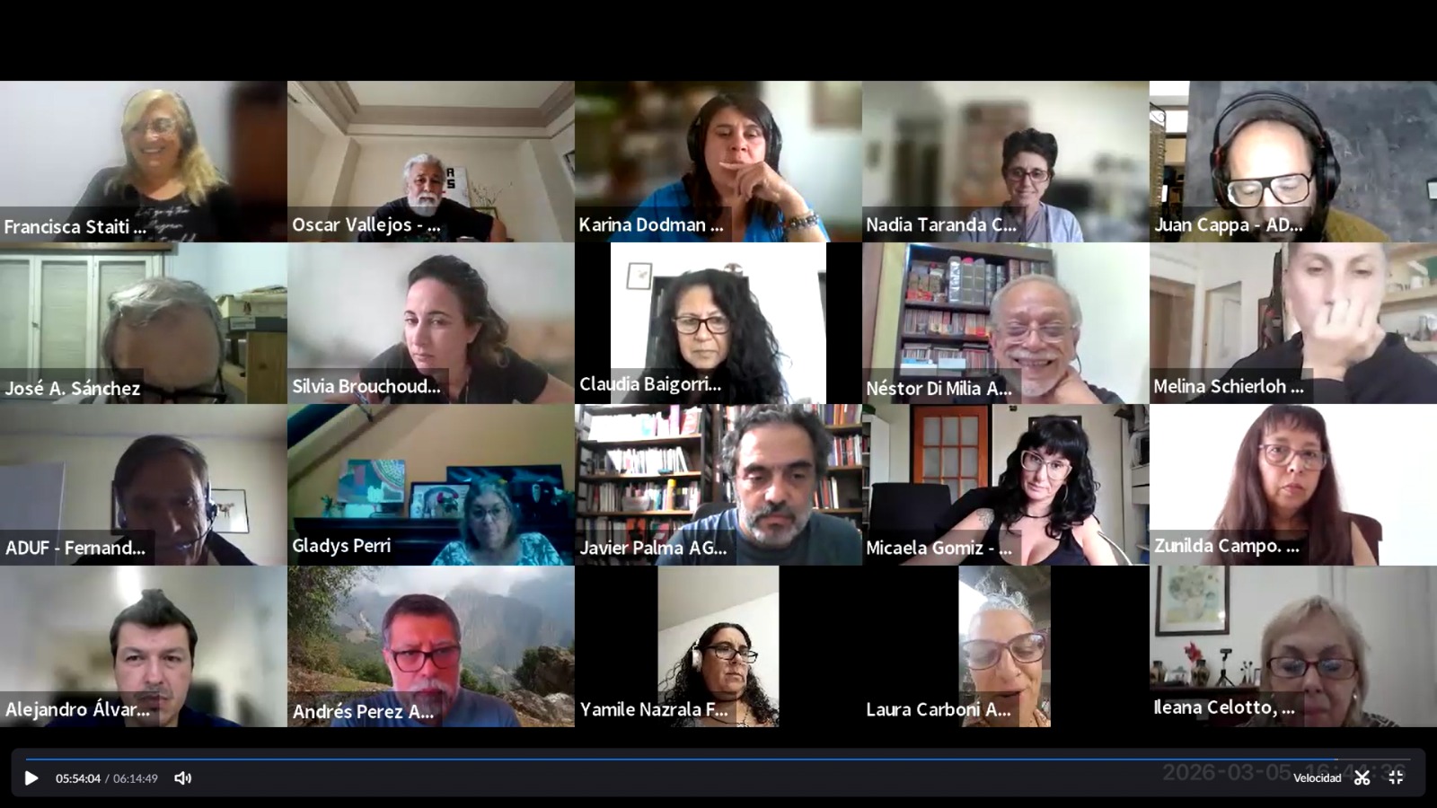 CONADU HISTÓRICA profundiza el plan de lucha