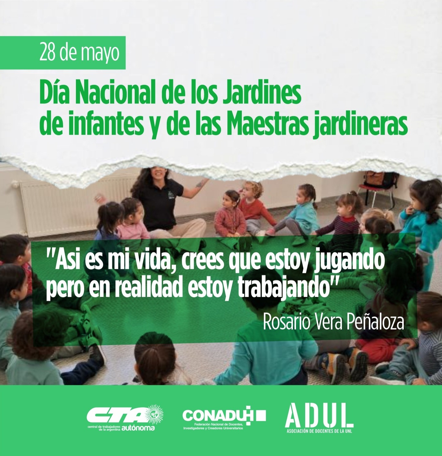 ¡Feliz día compañeras!