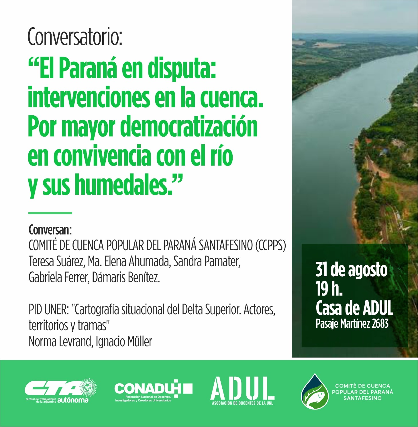 El Paraná en disputa