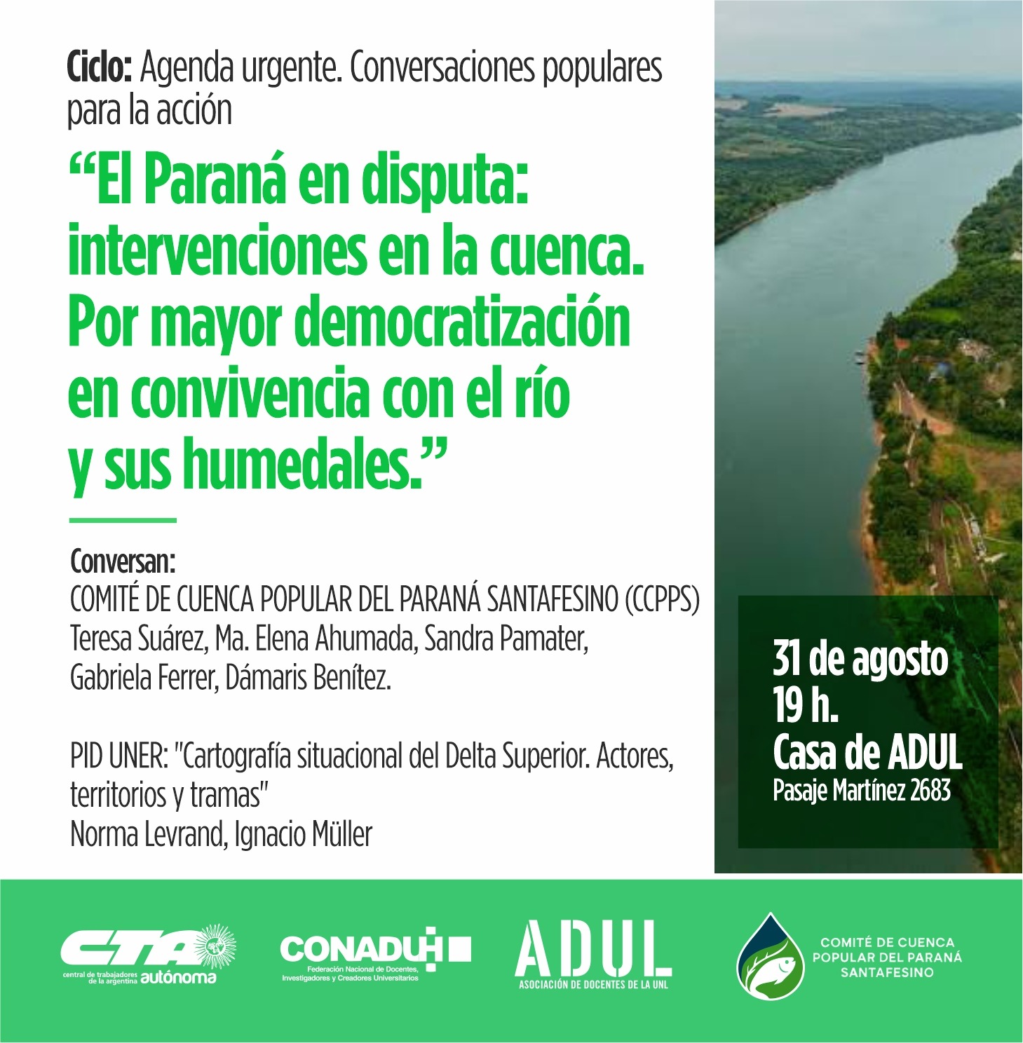 El Paraná en disputa