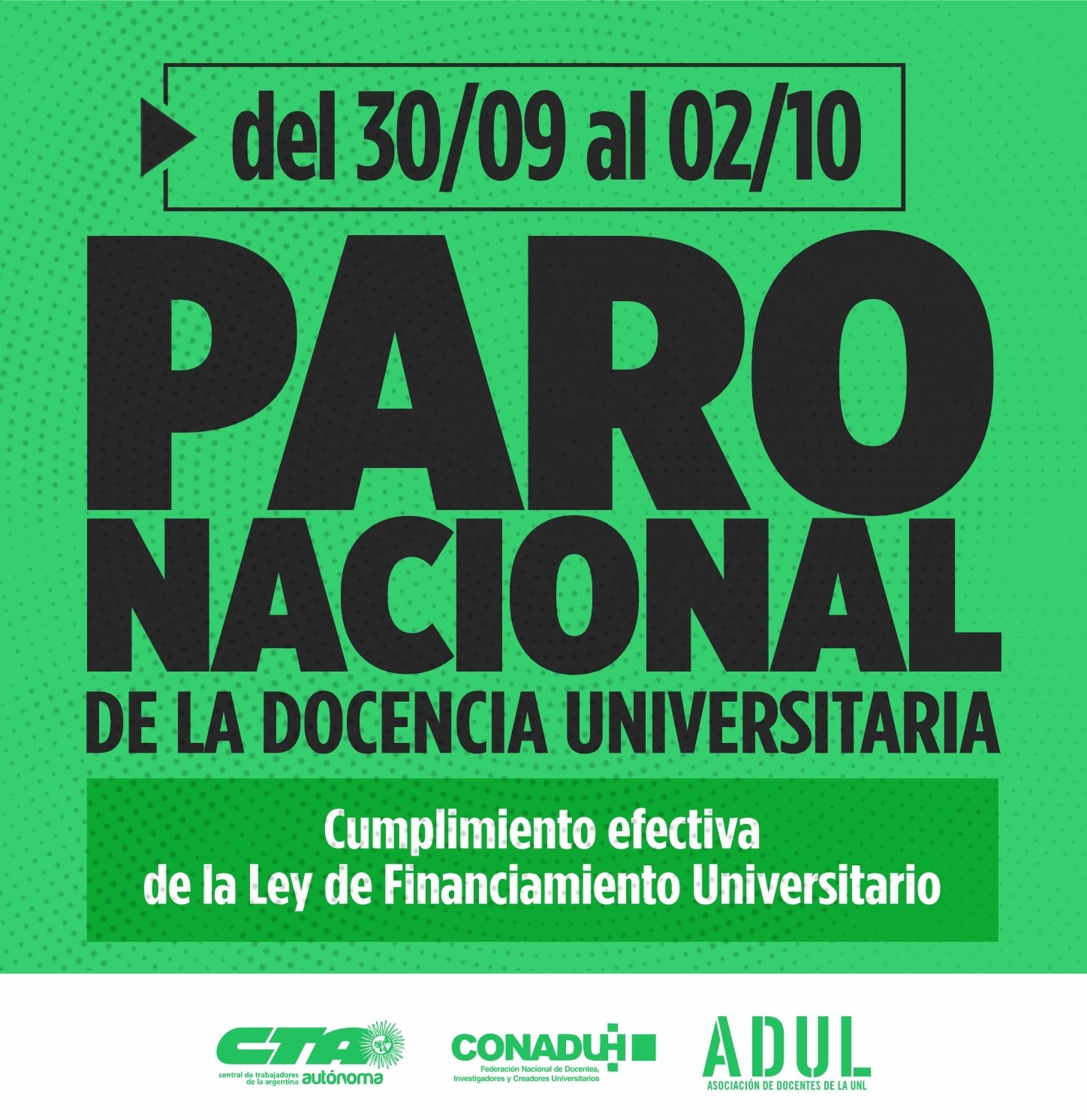 Convergemos en el PARO NACIONAL DOCENTE