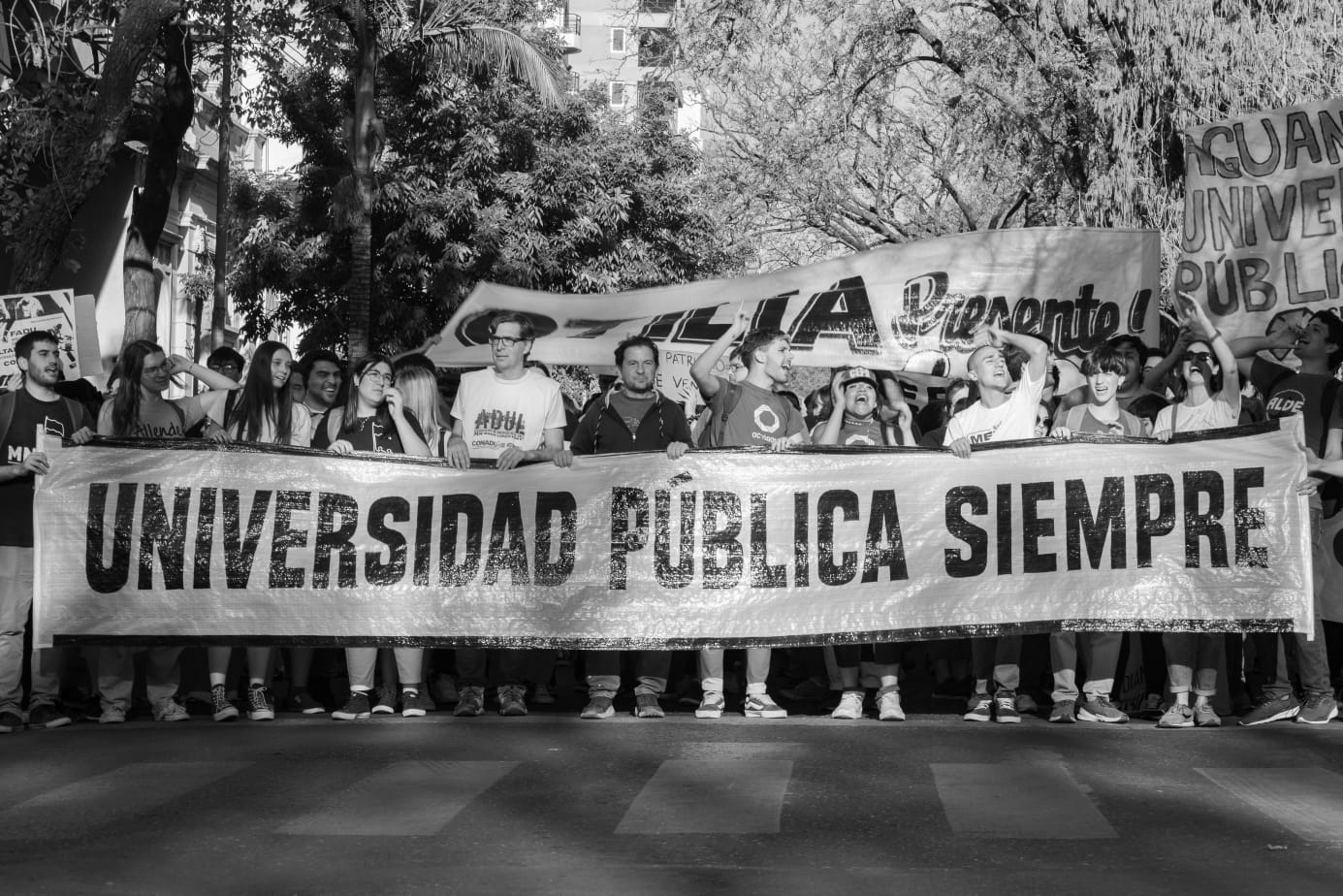 Evaluación del plan de acción gremial y marcha universitaria