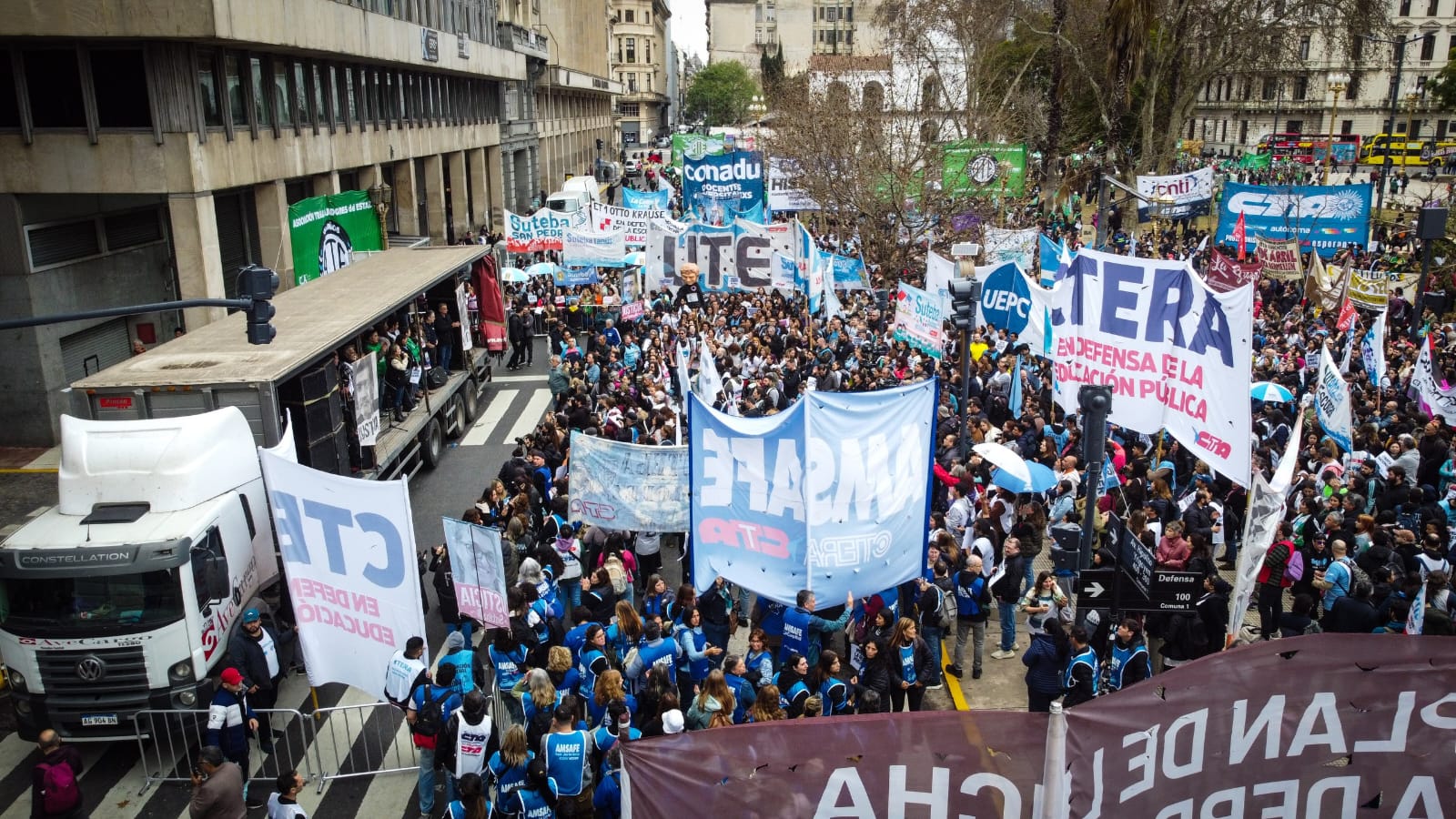 Paro nacional docente de todos los niveles